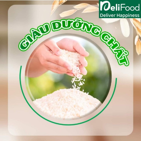 Gạo ST25 lúa tôm chuẩn chính hãng AAN - gạo thơm dẻo túi 5kg