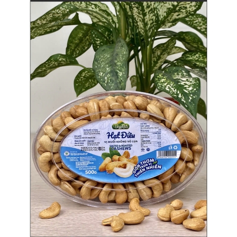 Hạt Điều Vị Muối Không Vỏ Lụa Vegetexco - Hương vị thơm ngon, giòn tan