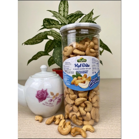 Hạt Điều Vị Muối Không Vỏ Lụa Vegetexco - Hương vị thơm ngon, giòn tan