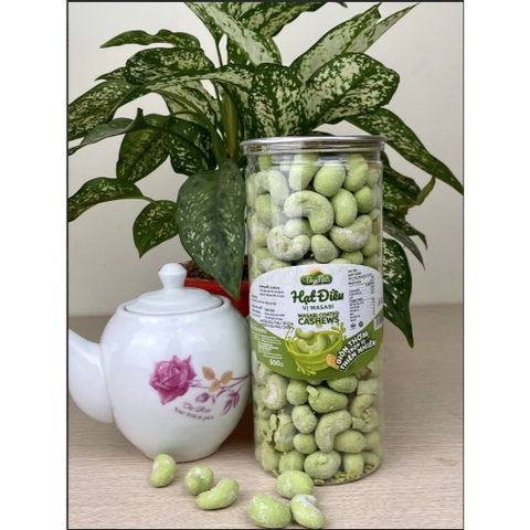 Hạt Điều Vị Wasabi Vegetexco - Bùng Nổ Vị Giác - Sự Hòa Quyện Độc Đáo