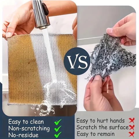 Combo 2 Miếng rửa bát, xoong chảo thế hệ mới siêu sạch đa năng