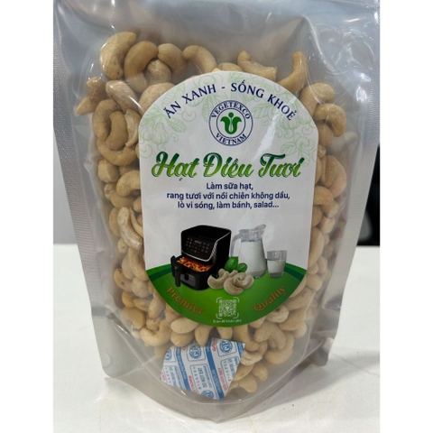 Hạt điều tươi chính hãng Vegetexco - Túi 500g