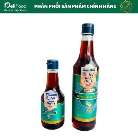 Nước Mắm Cá Cơm Hạnh Phúc 60 Độ Đạm