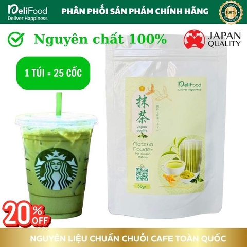 Bột Matcha Cao Cấp Nguyên Chất  Xuất Nhật