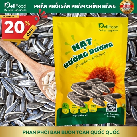 Hướng dương Loại 1 cao cấp - Mới rang Giòn tan - Thơm ngon