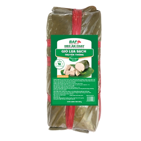 Giò Lụa Sạch BAF Meat 500g – Chuẩn Vị Truyền Thống, Ăn Là Nhớ