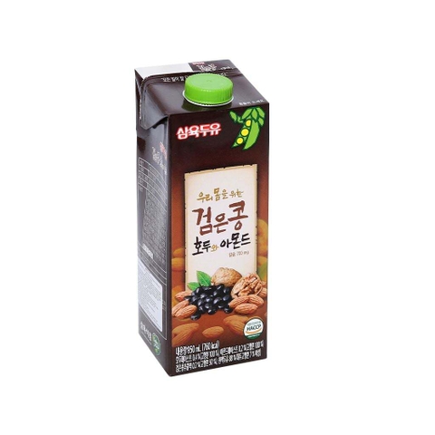 Sữa Đậu Đen Óc Chó Hạnh Nhân 950ml – Hộp Lớn Tiện Dùng Cho Cả Gia Đình