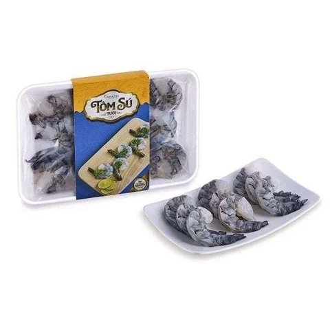 Tôm Sú Thịt Tươi Minh Phú 300g – Thịt Dày, Ngọt, Cấp Đông Chuẩn Chuỗi