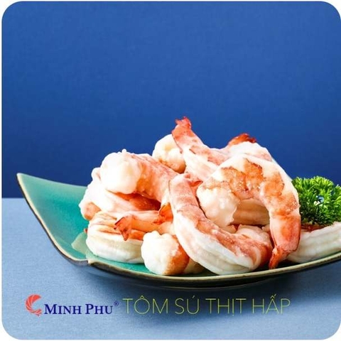 Tôm Sú Hấp Minh Phú – Hấp Sẵn, Giữ Trọn Vị Ngọt, Chỉ Việc Dùng Ngay