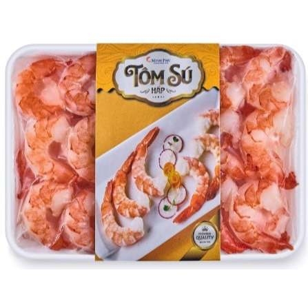 Tôm Sú Hấp Minh Phú – Hấp Sẵn, Giữ Trọn Vị Ngọt, Chỉ Việc Dùng Ngay
