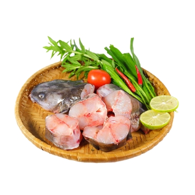 Cá Lăng Đen Cắt Khúc – Làm Sạch Sẵn, Thịt Ngọt, Ít Xương