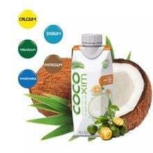 Nước Dừa Cocoxim Tắc 330ml – Thơm Mát Vị Tắc, Thanh Nhiệt Tự Nhiên
