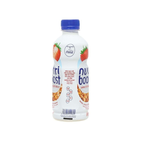 Sữa & Nước Trái Cây Nutriboots Dâu 297ml – Tiện Lợi, Dễ Uống, Bổ Dưỡng Mỗi Ngày
