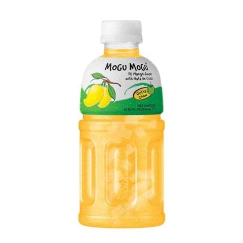 Nước Uống Mogu Mogu Vị Xoài Với Thạch Dừa 320ml – Thơm lừng vị xoài chín, nhai vui mát lạnh