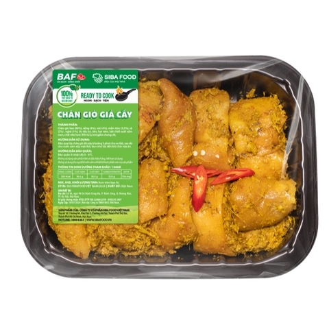 Chân giò giả cầy SibaFood - khay 500g