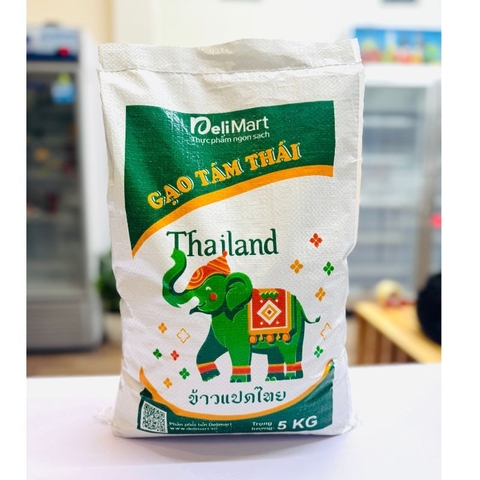 Gạo Tám Thái Thuần Chủng – Chính Hiệu Con Voi Thái Lan