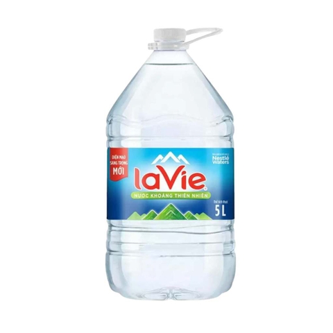 LaVie - Nước khoáng thiên nhiên Chai 5L