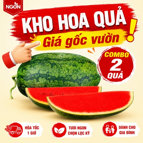 Dưa Hấu Miền Nam Loại 1 - Giao Hỏa Tốc