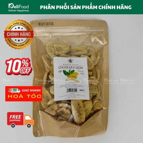 Chuối sấy giòn Thương Hạng - 250g