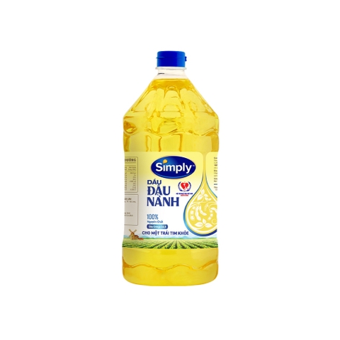 Dầu đậu nành Simply - can 2L