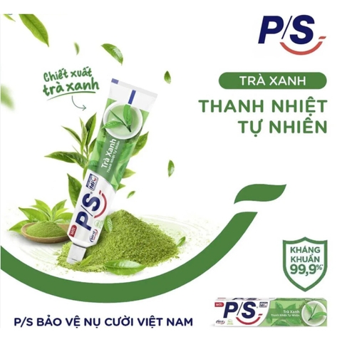 P/S Kem Đánh Răng Trà Xanh - Hộp 180g