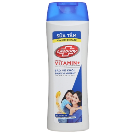 LIFEBUOY sữa tắm chăm sóc da - chai 350g