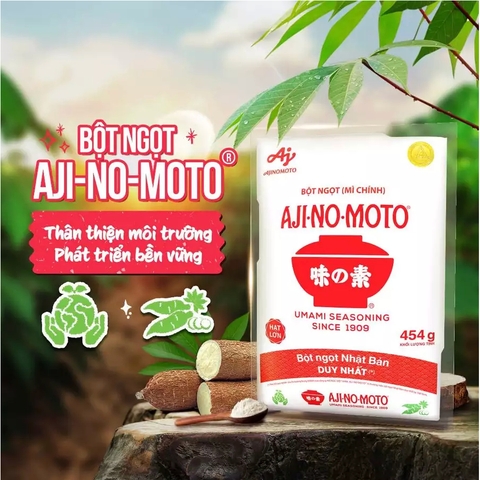 Bột ngọt Ajinomoto - gói 454g