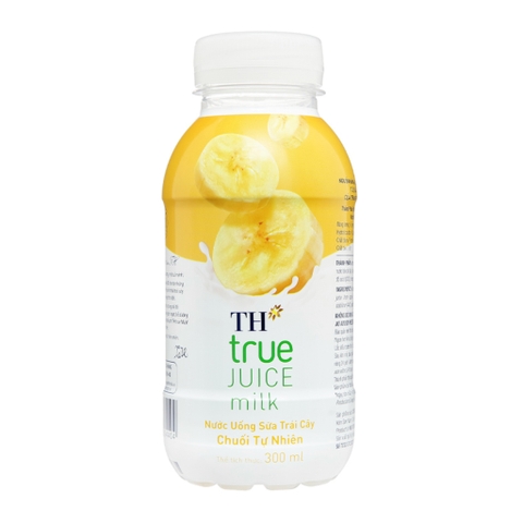 Nước sữa trái cây chuối TH - chai 300ml