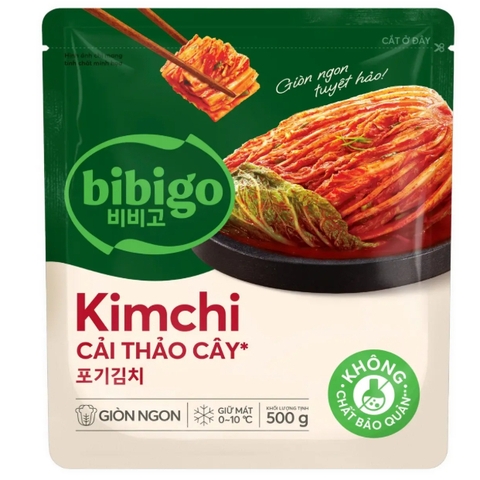 Kimchi cải thảo cây bibigo (CJ) - Túi 500g