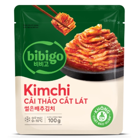 Kimchi Cải thảo cắt lát bibigo (CJ) - gói 100g