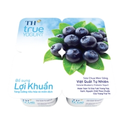 Sữa chua TH True Yogurt Viêt Quất - Hộp 100g