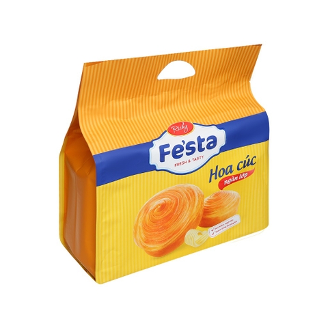 Bánh mì hoa cúc Festa - 1 Túi 120g (gồm 4 bánh)