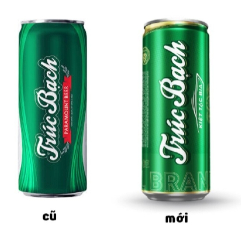 Bia Lon Trúc Bạch 330ml - Thùng 24