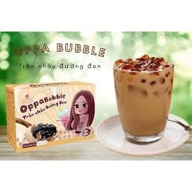 Trà sữa trân châu đường đen OppaBubble - hộp 350g