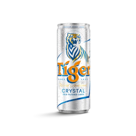 Bia Tiger CRYSTAL - Lon 330ml