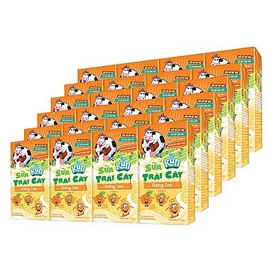 Sữa Kun trái cây hương cam - hộp 110ml