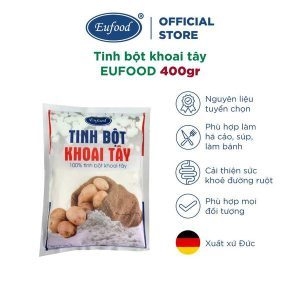 Tinh bột khoai tây Eufood - gói 400g