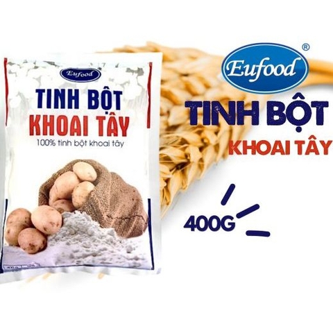 Tinh bột khoai tây Eufood - gói 400g