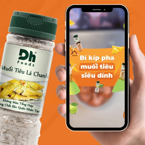 Muối tiêu chanh DH foods 50g
