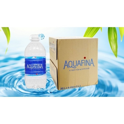 Nước Aquafina - bình 5L