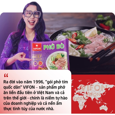 Phở bò Vifon - gói 65g