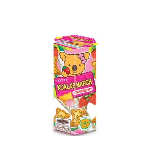 Bánh Gấu Koala kem dâu - Hộp 37g