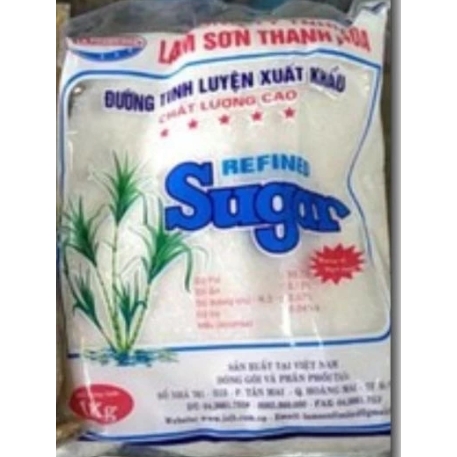 Đường kính trắng Lam Sơn Thanh Hóa - túi 1kg