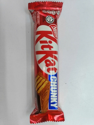 Kẹo xốp Kitkat Chunky socola sữa Nestle' - thanh 38g