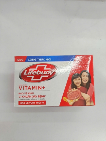 Lifebuoy Xà bông cục bảo vệ vượt trội - Hộp 125g