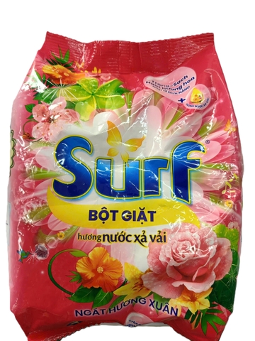 Surf bột giặt hương  nước xả vải - túi 2kg