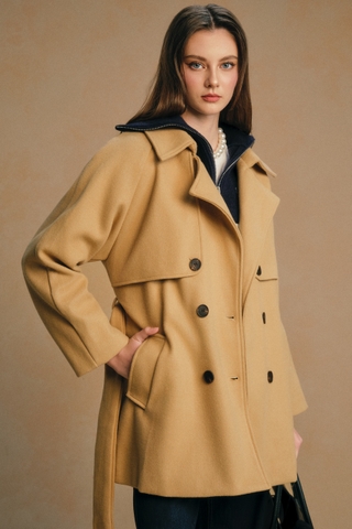 June Knit Trench