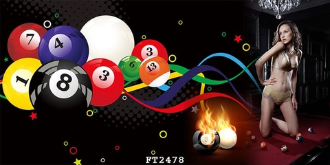 Tranh Quán Bida - Billiards | Tranh Ngọc Việt - Đắk Lắk | Tranh Ngọc Việt - Xưởng Tranh Đẹp Buôn Ma Thuột (BMT) DakLak