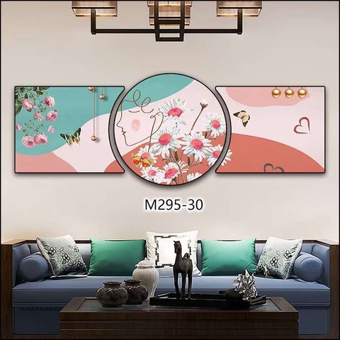 Bộ 3 Tranh Tròn Khuyết | Tranh Ngọc Việt - Đắk Lắk | Tranh Ngọc Việt - Xưởng Tranh Đẹp Buôn Ma Thuột (BMT) DakLak