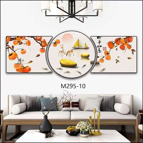 Bộ 3 Tranh Tròn Khuyết | Tranh Ngọc Việt - Đắk Lắk | Tranh Ngọc Việt - Xưởng Tranh Đẹp Buôn Ma Thuột (BMT) DakLak